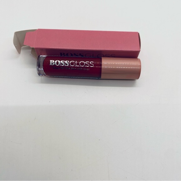 NWT BossGloss Lip Gloss in Chairwoman Red (bold red) 0.5 ml Full Size - Picture 6 of 9